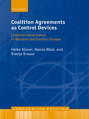 cover image of Coalition Agreements as Control Devices